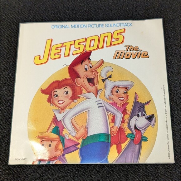 Jetsons The Movie 1990 Original Motion Picture Soundtrack CD Hanna Barbara OOP - Picture 6 of 7